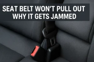 Seat Belt Won’t Pull Out