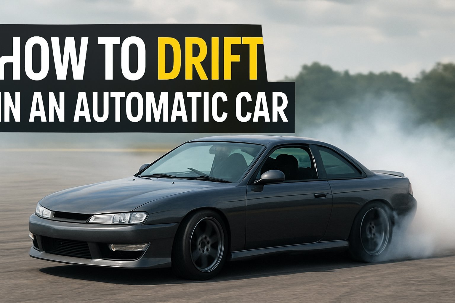 how to drift in a automatic car