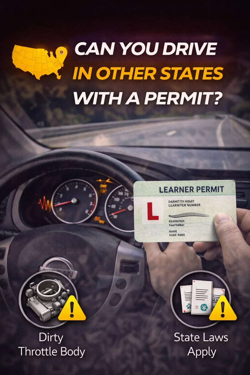 Read more about the article Can You Drive In Other States With A Permit?