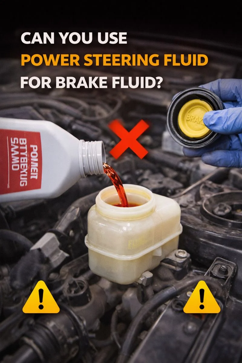 Read more about the article Can You Use Power Steering Fluid For Brake Fluid