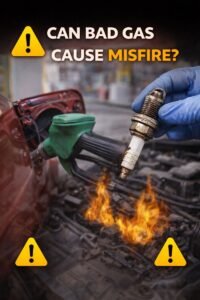 can bad gas cause misfire