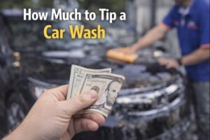 how much to tip car wash