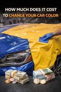 How Much Does It Cost To Change Your Car Color