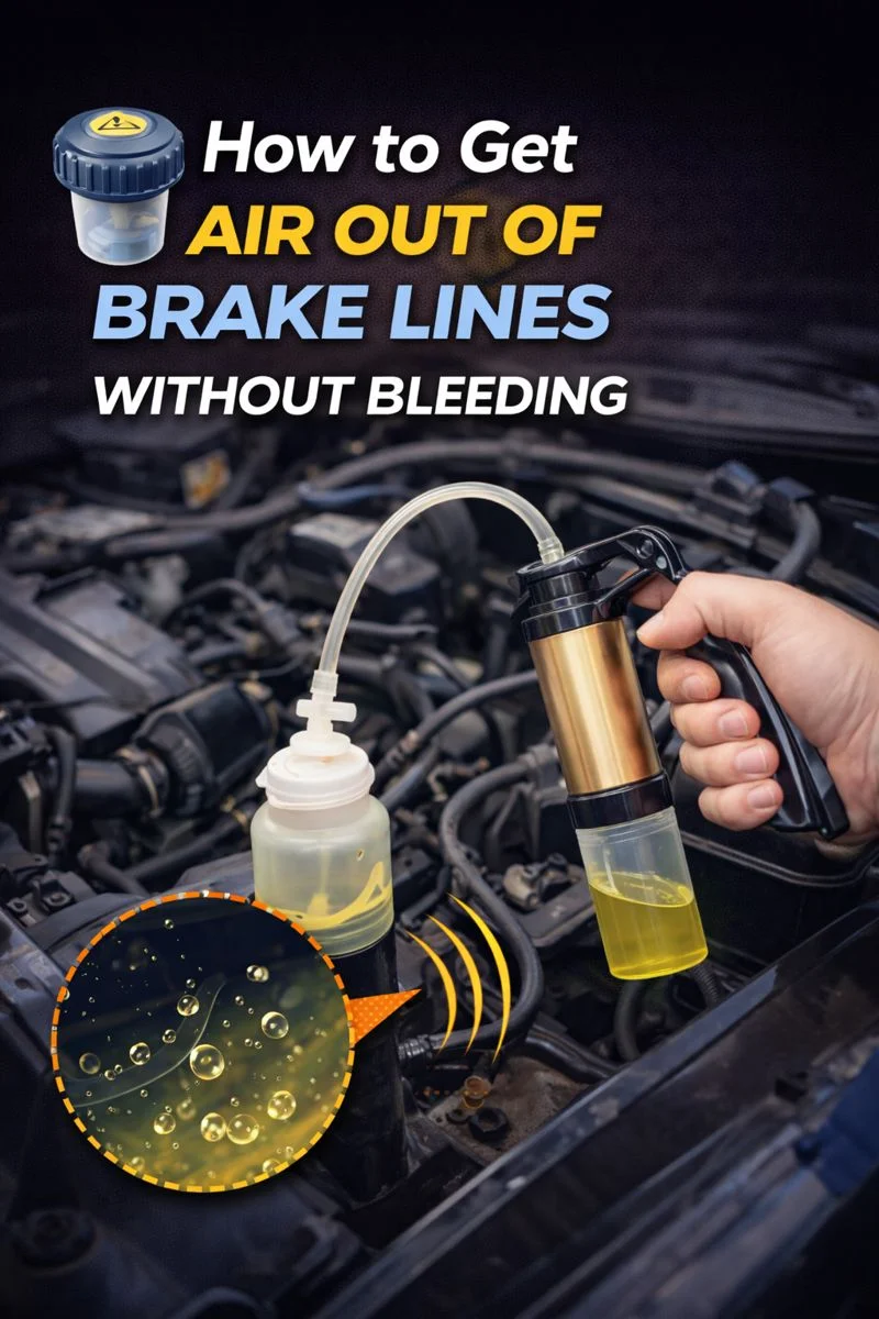 Read more about the article How To Get Air Out Of Brake Lines Without Bleeding
