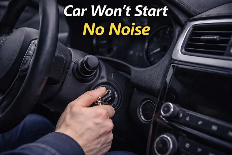 Read more about the article My Car Won’t Start — No Noise at All: A Complete Practical Guide