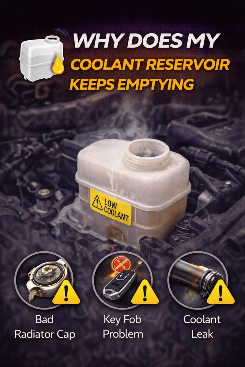 Read more about the article Why Does My Coolant Reservoir Keep Emptying?