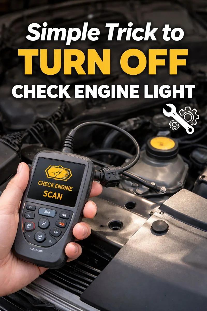 Read more about the article Simple, Safe Ways To Turn Off The Check Engine Light