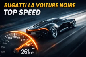 Read more about the article Bugatti La Voiture Noire Top Speed And Performance Explained