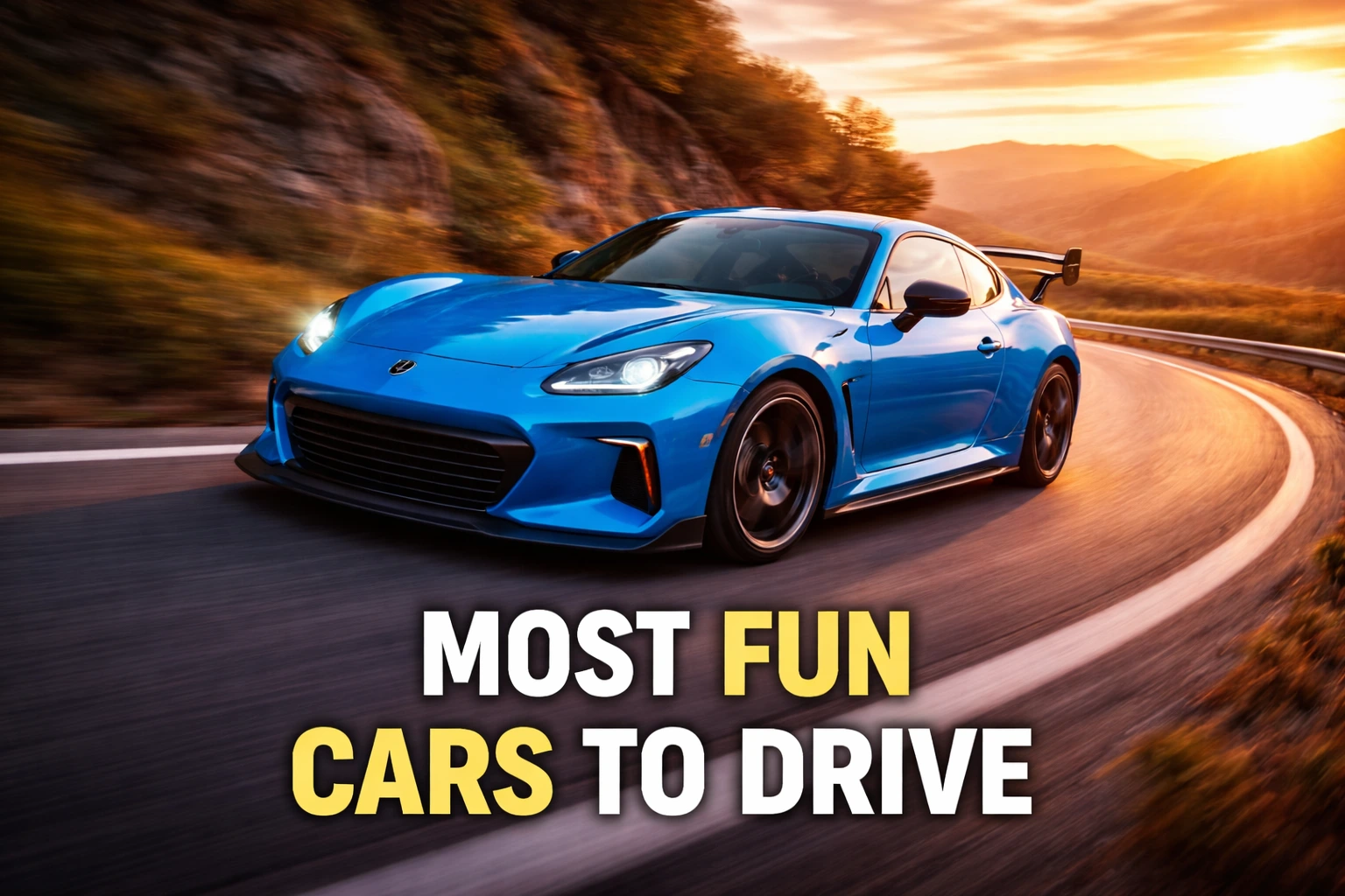 Read more about the article Most Fun Cars To Drive That Truly Engage The Driver